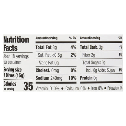 Mezzetta Pitted Greek Kalamata Olives 9.5 oz