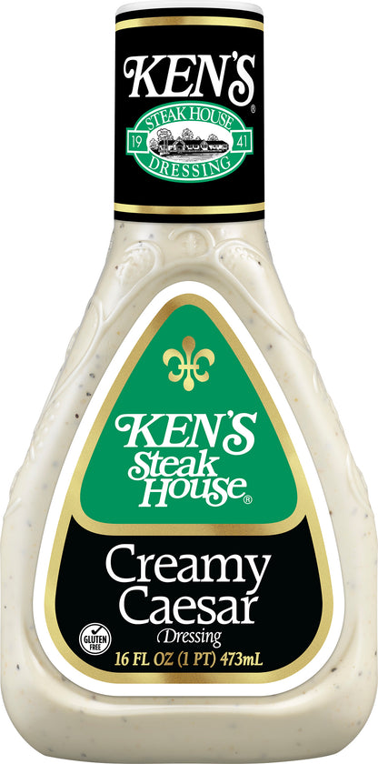 Ken's Steak House Creamy Caesar Dressing 16 oz