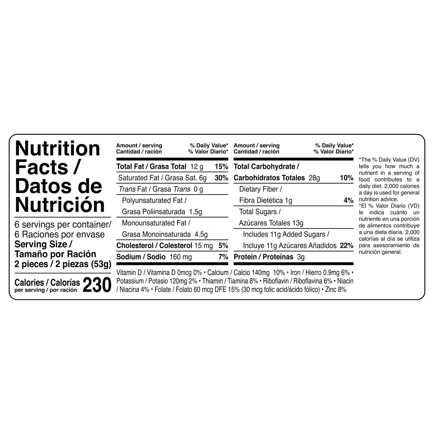 Bimbo Donas Azucaradas MP 6 Pack 11.10 Oz