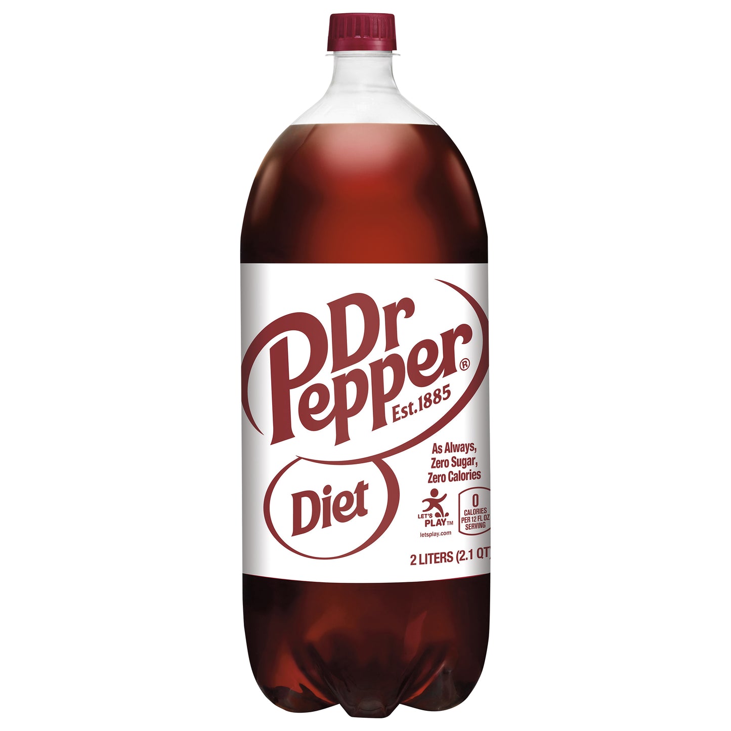 Dr Pepper Diet Soda 2.1 quart