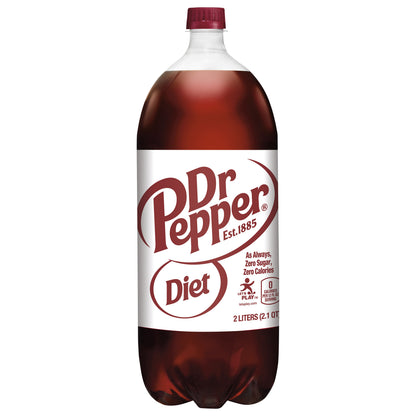 Dr Pepper Diet Soda 2.1 quart