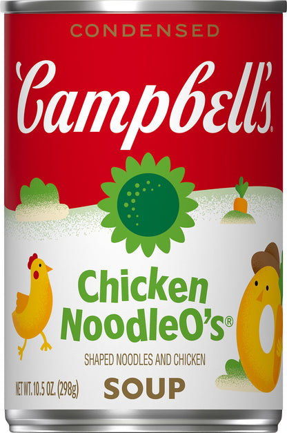 Campbell's Chicken Noodle O's Condensed Soup 10.5 oz