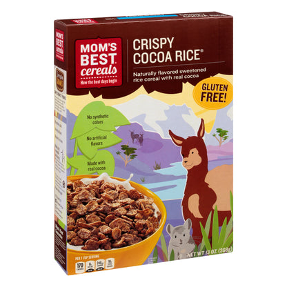 Moms Best Crispy Cocoa Rice Cereal 13 oz