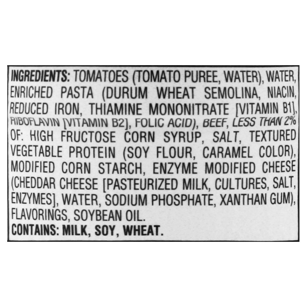 Chef Boyardee Beefaroni 7.5 oz