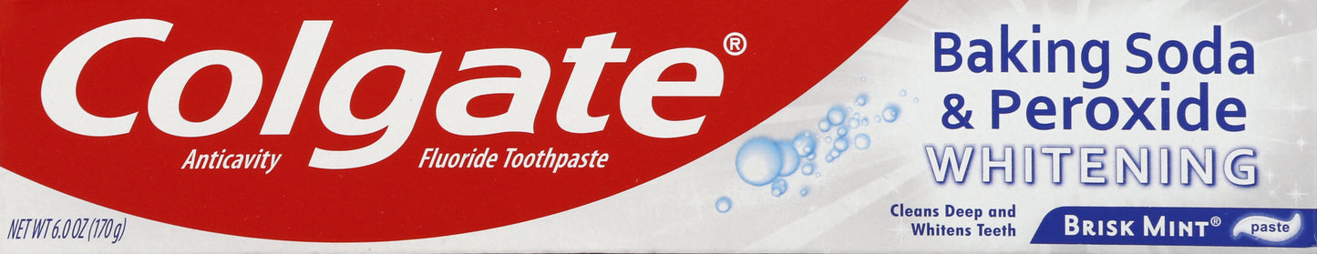 Colgate Fluoride Toothpaste 6 oz