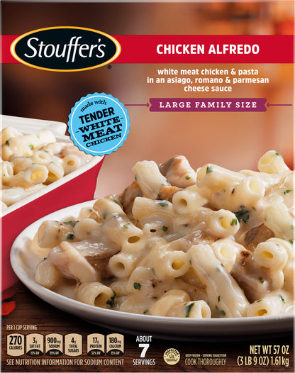 Stouffers - Large Family Size Chicken Alfredo GPI - Centralia 57oz (3 LB 9 OZ)