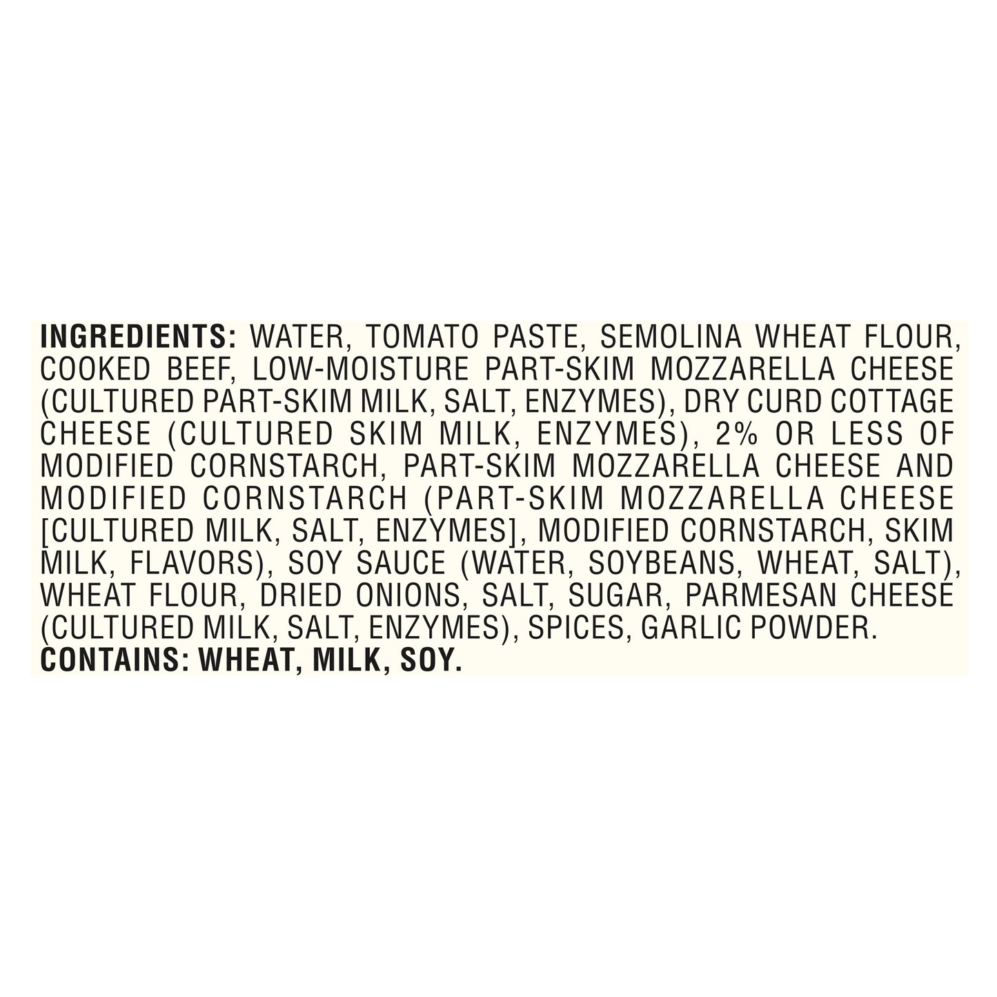 Stouffers Lasagna with Meat Sauce GPI - Centralia 10 1-2 OZ (297g) - 2021 Redesign