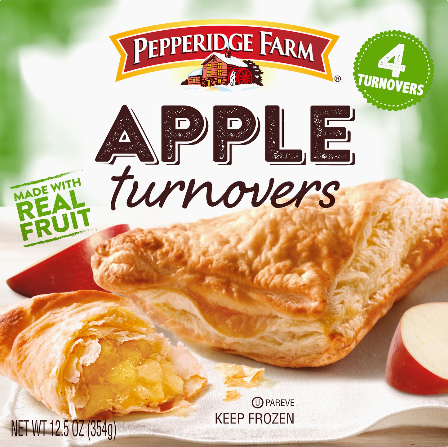 PEPPERIDGE FARM Apple Turnovers 4 ea