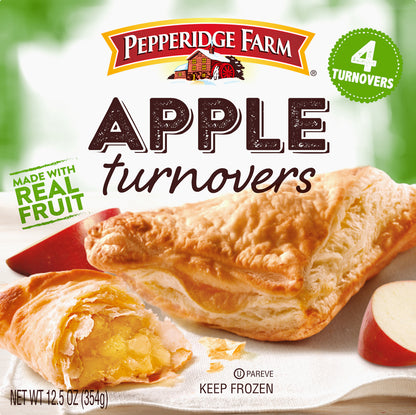 PEPPERIDGE FARM Apple Turnovers 4 ea