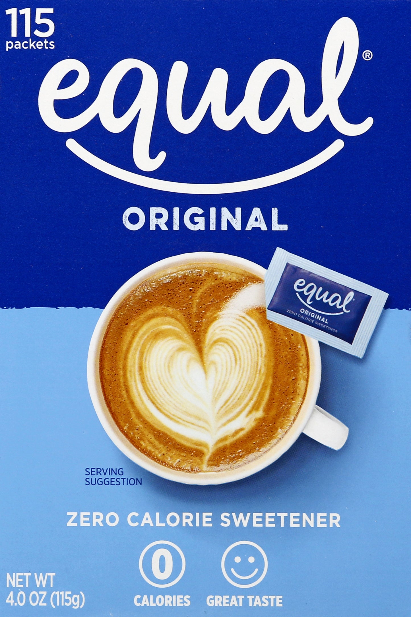 Equal Zero Calorie Original Sweetener 115 ea