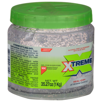 Xtreme Pro-Expert Styling Gel 35.27 oz Jar