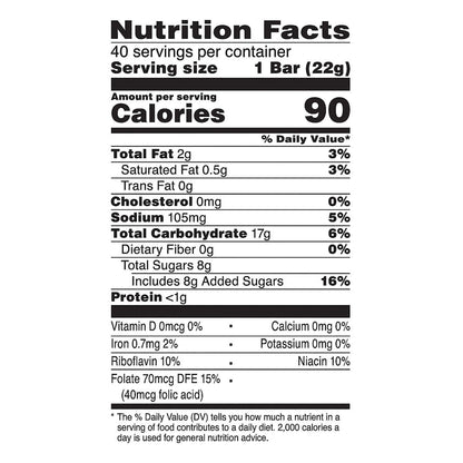 Rice Krispies Treats 40 Pack Original Size Original Crispy Marshmallow Squares 40 ea