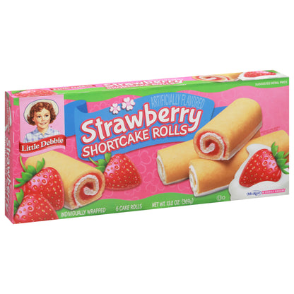 Little Debbie Strawberry Shortcake Cake Rolls 6 ea