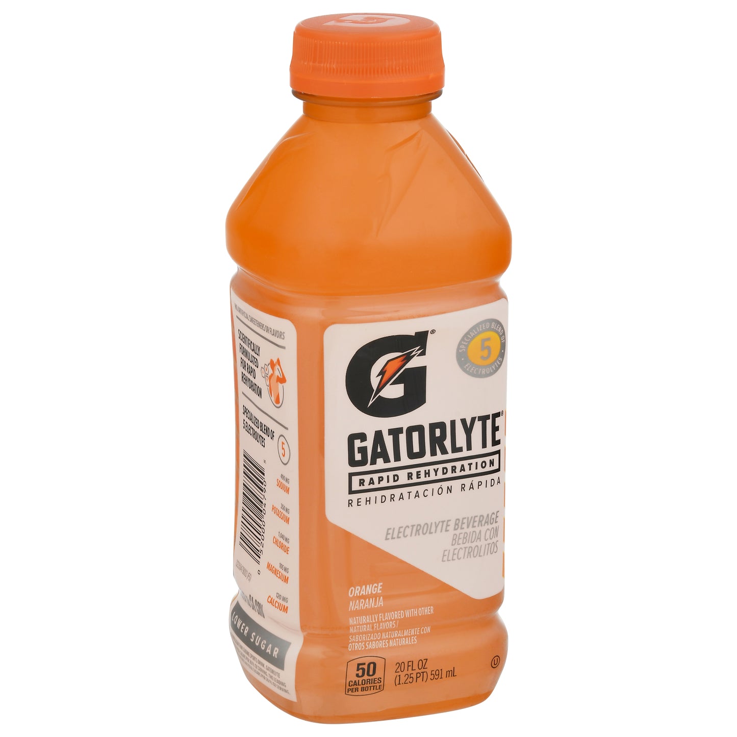 Gatorade Rapid Rehydration Orange Electrolyte Beverage 20 fl oz