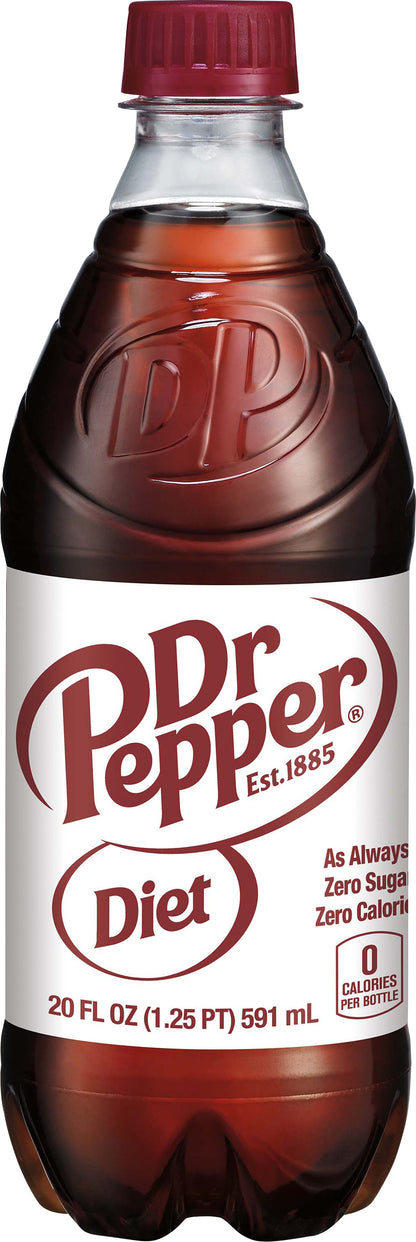Dr Pepper Diet Soda 20 fl oz