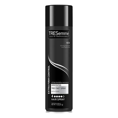 TRESemme Tres Two Extra Firm Control 4 Usncented Hair Spray 11 oz