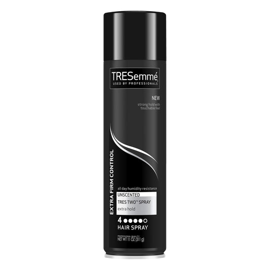 TRESemme Tres Two Extra Firm Control 4 Usncented Hair Spray 11 oz