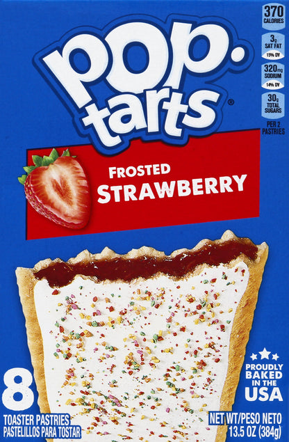Pop Tarts Frosted Strawberry Toaster Pastries 8 ea