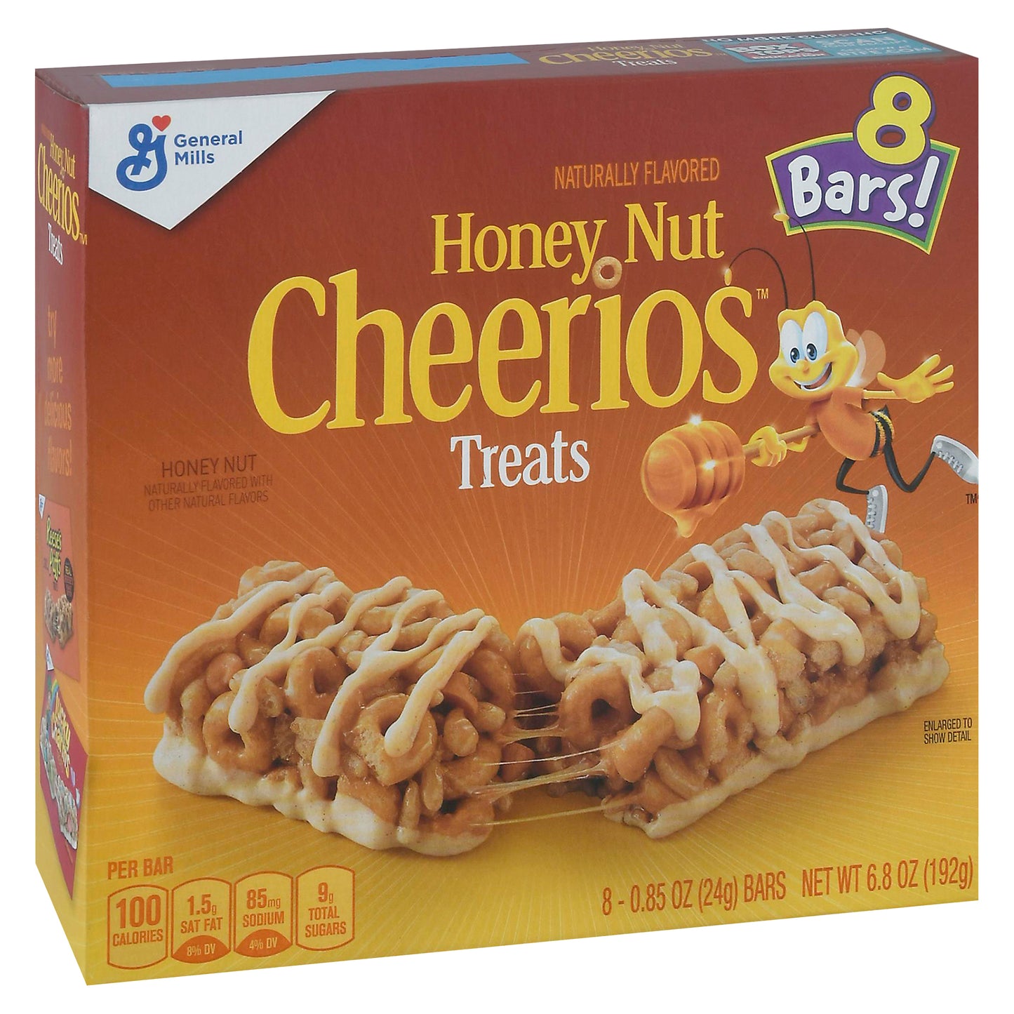 Cheerios Honey Nut Treats 8 - 0.85 oz Bars