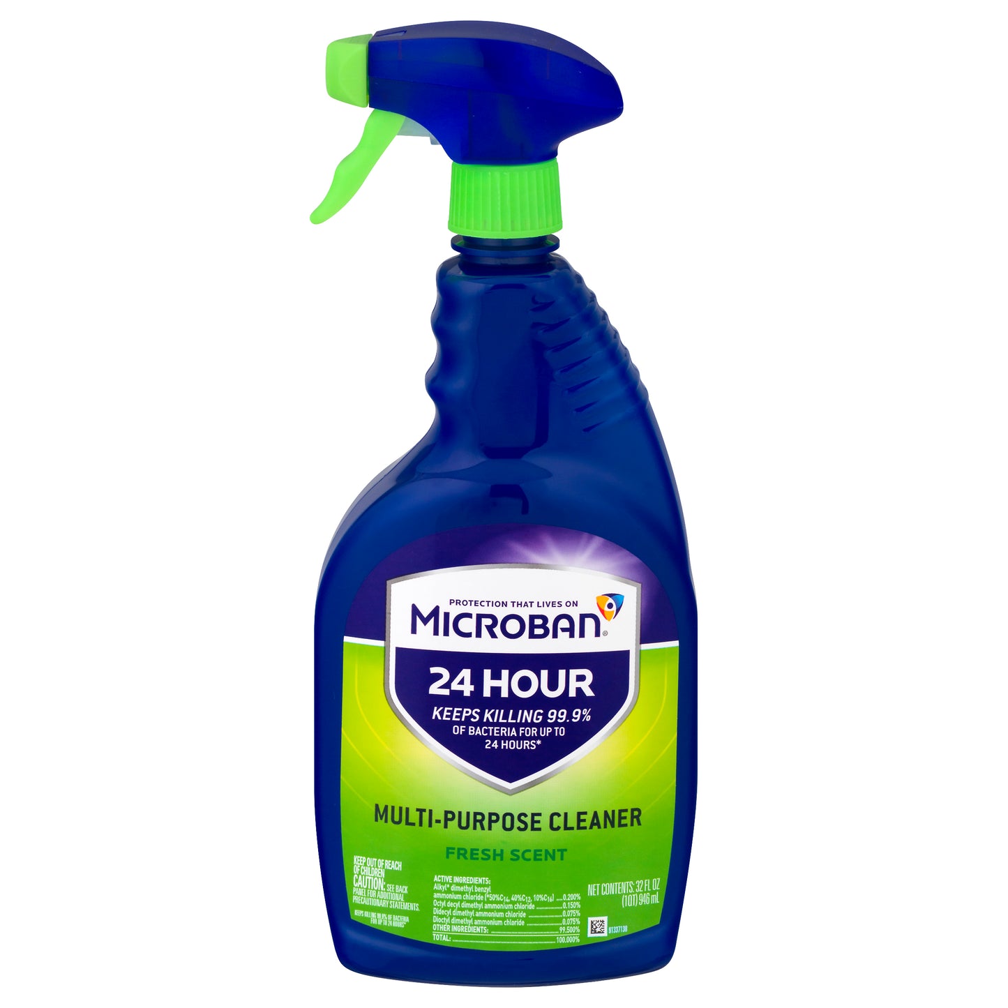 Microban 24 Hour Fresh Scent Multi-Purpose Cleaner 32 oz