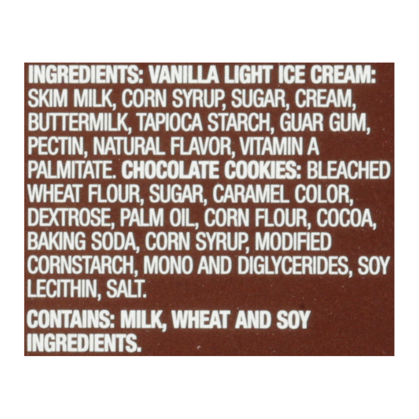Skinny Cow Vanilla Gone Wild Ice Cream Sandwiches 6 - 4 fl oz Packs