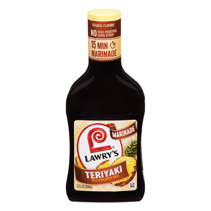 Lawry's® Teriyaki Marinade 12 fl. oz. Bottle