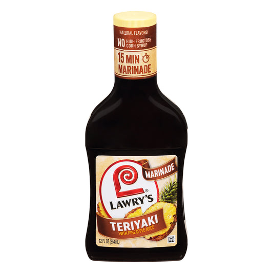 Lawry's® Teriyaki Marinade 12 fl. oz. Bottle