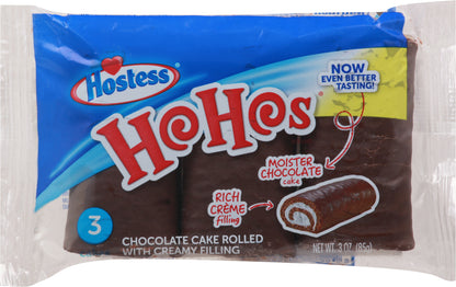 Hostess HoHos Chocolate Cake Rolled with Creamy Filling 3 oz