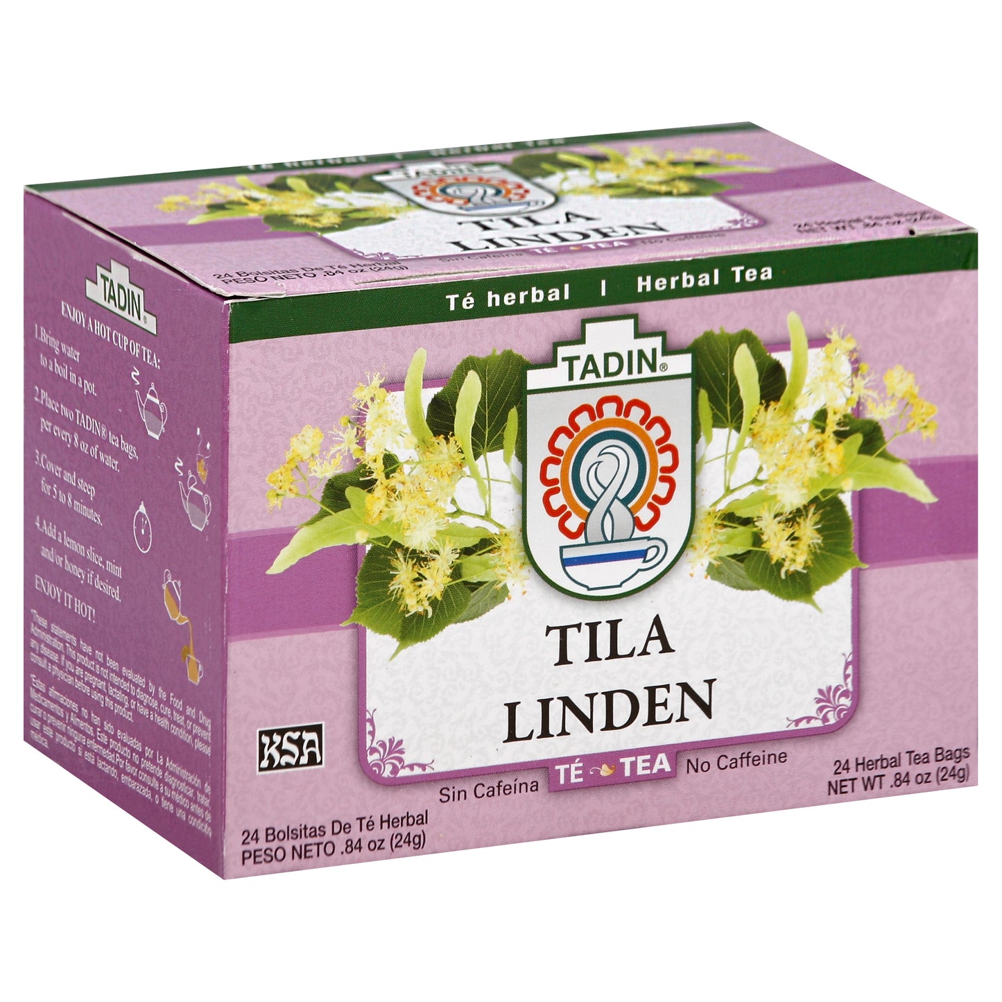 Tadin Herbal Tea 24 ea