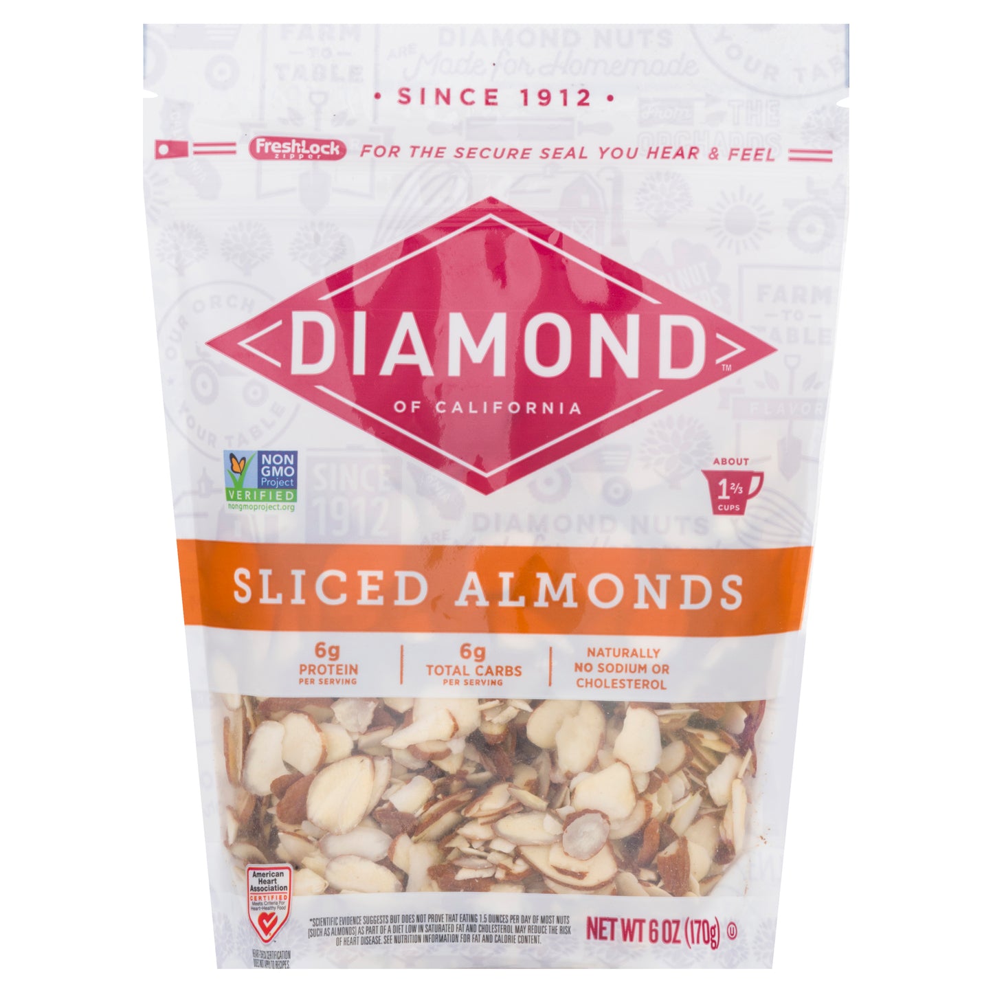 Diamond Sliced Almonds 6 oz