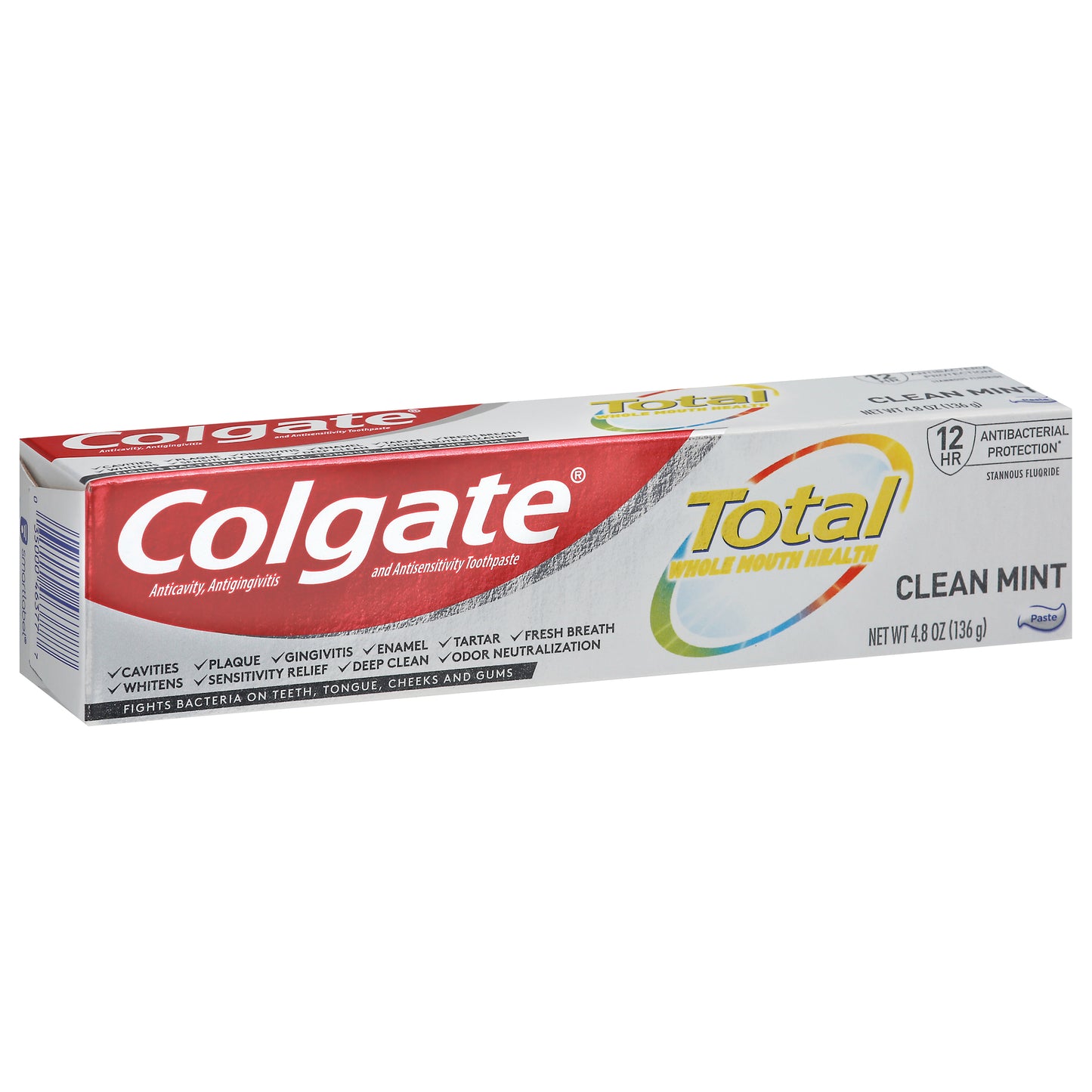 Colgate Total Paste Clean Mint Toothpaste 4.8 oz