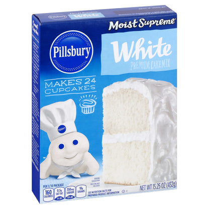 Pillsbury Moist Supreme Premium White Cake Mix 15.25 oz