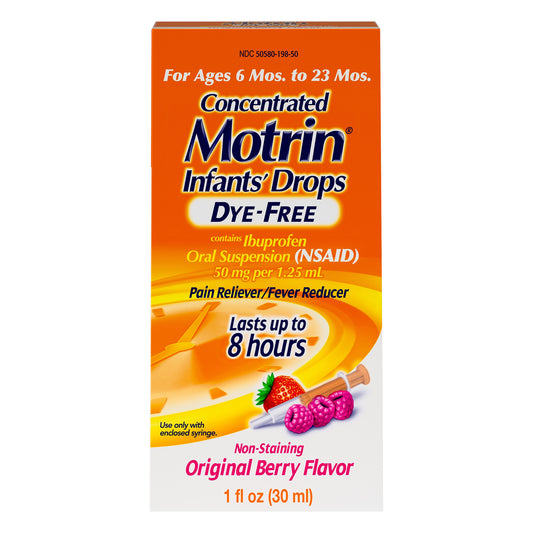 Motrin Concentrated Original Berry Flavor Infant's Drops 1 oz