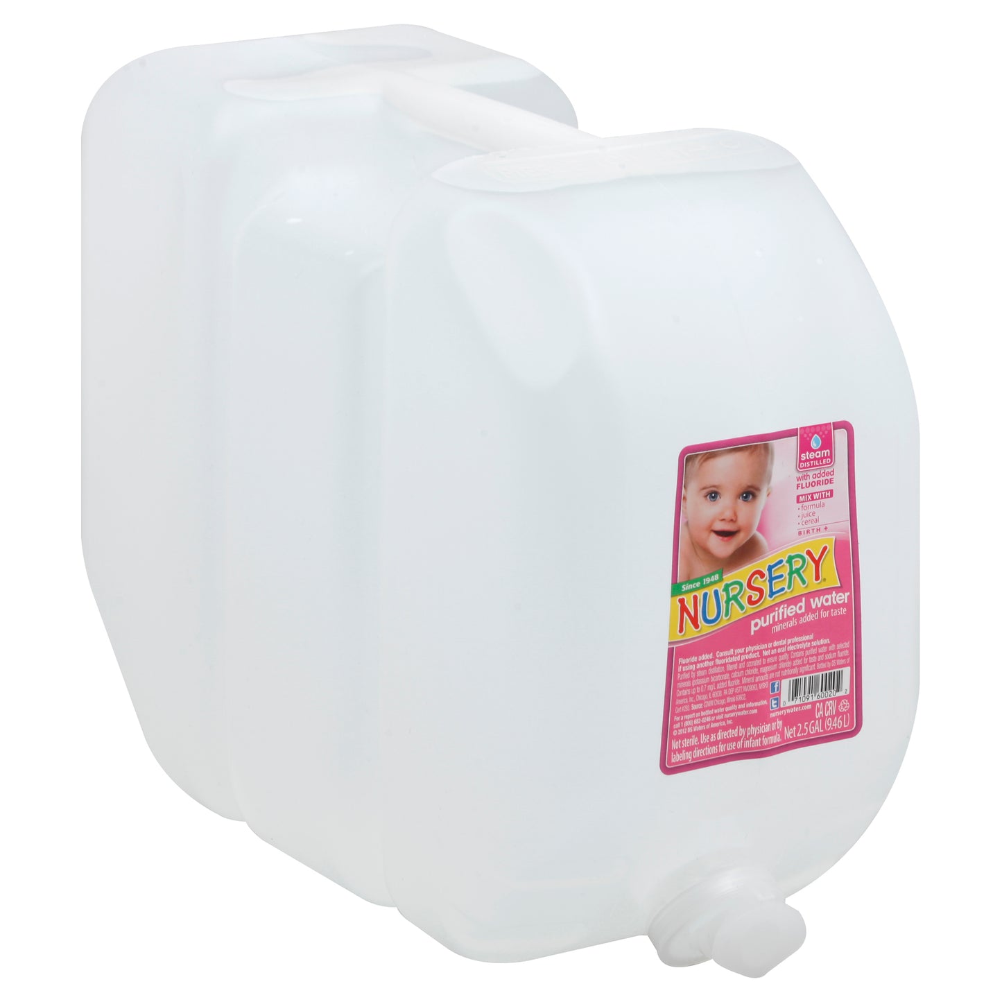 Nursery Water 2.5 gl