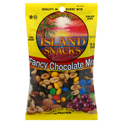 Island Snacks Chocolate Mix 8 oz