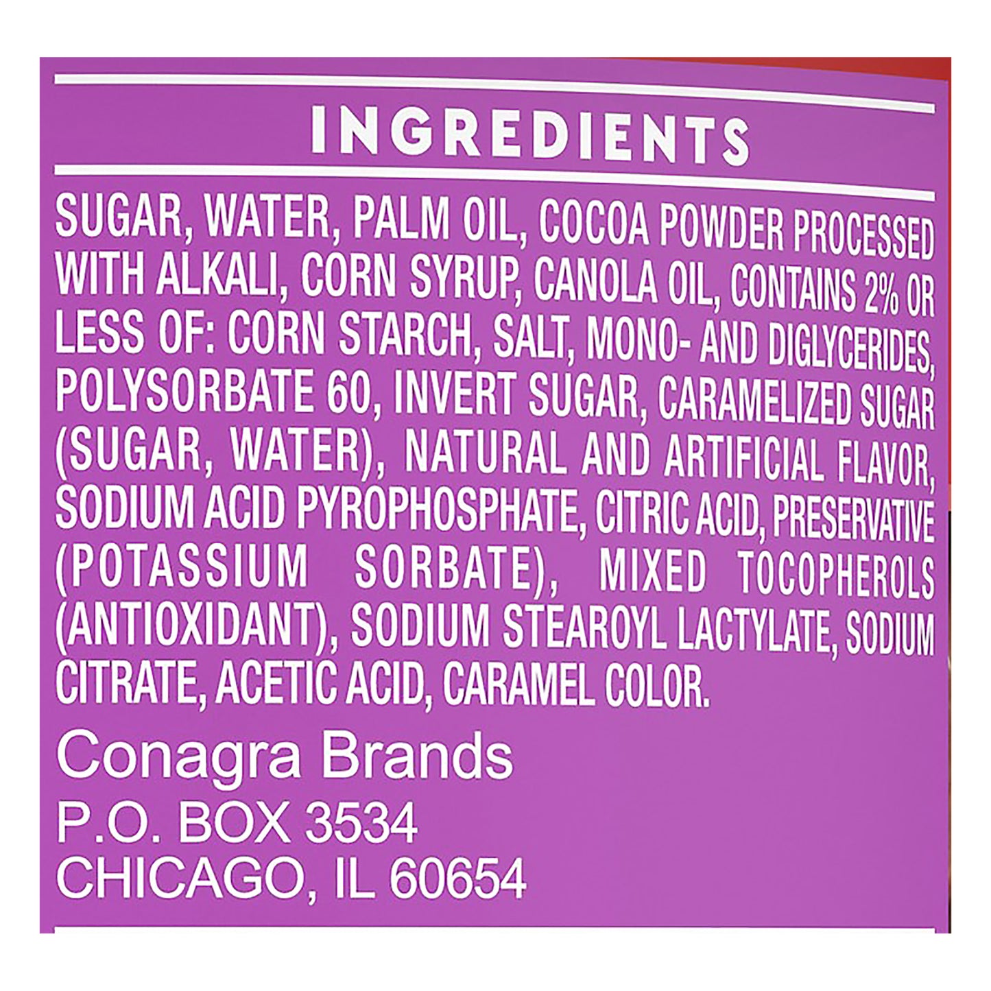 Duncan Hines Creamy Chocolate Frosting 16 oz