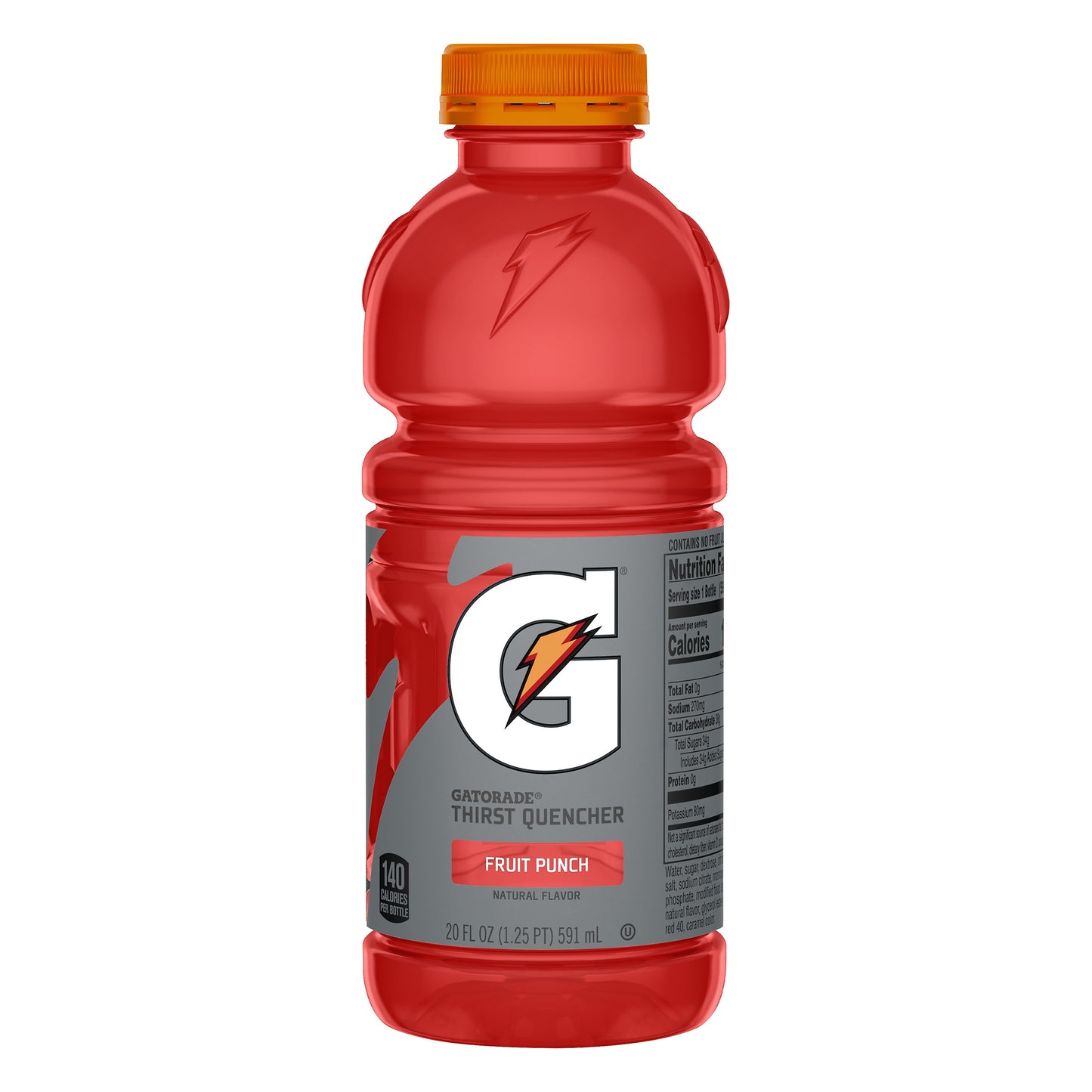 Gatorade Fruit Punch Thirst Quencher 20 oz
