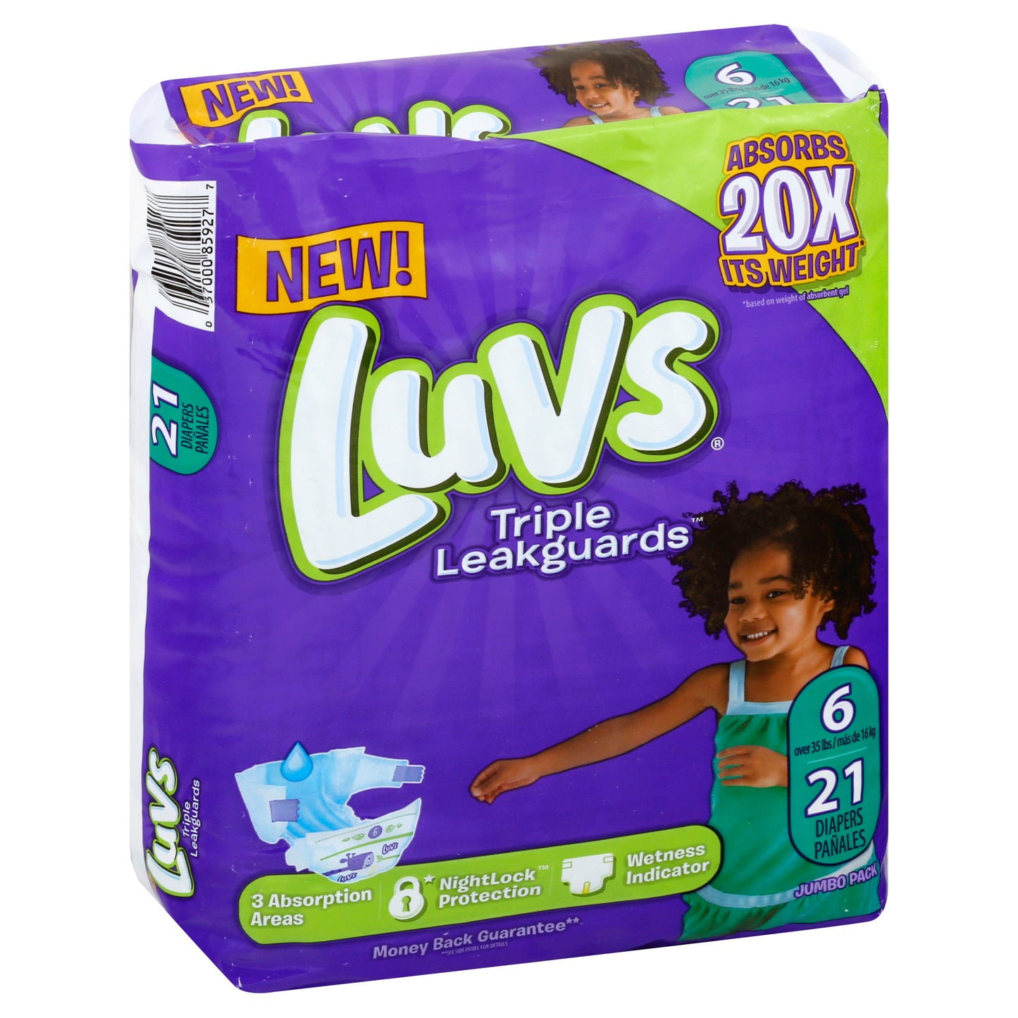 Luvs Diapers 21 ea