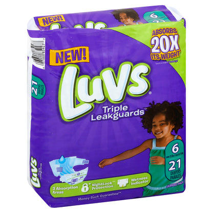 Luvs Diapers 21 ea
