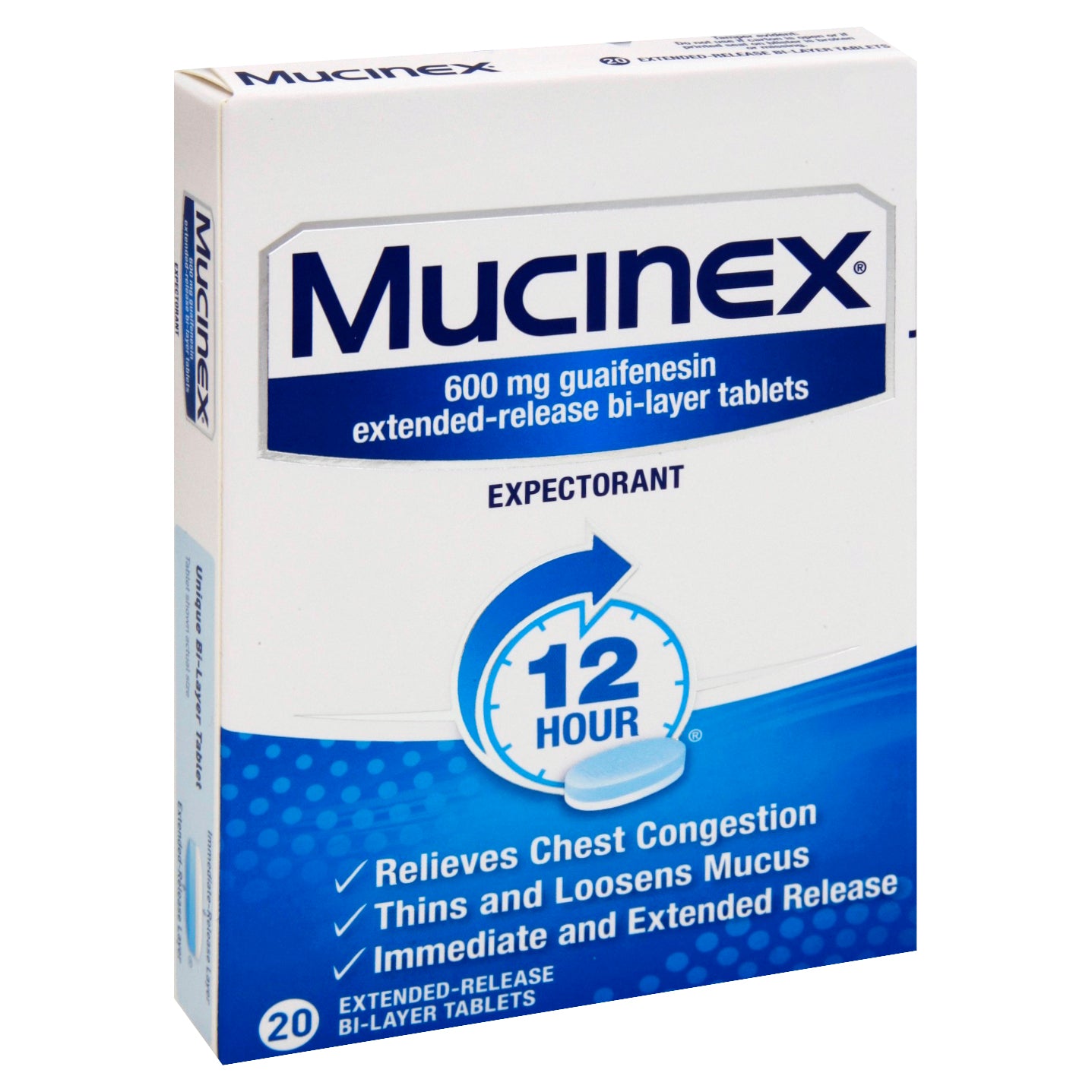 Mucinex Expectorant 20 ea