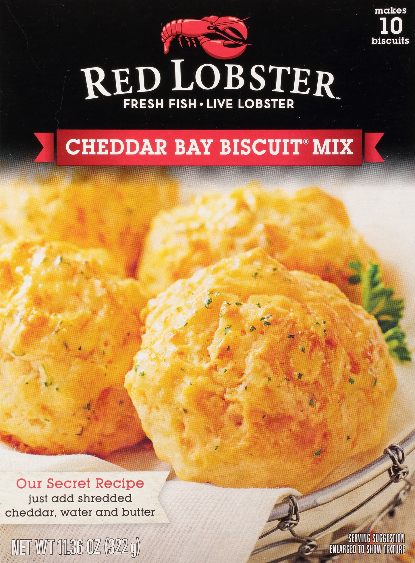 Red Lobster Cheddar Bay Biscuit Mix 11.36 oz