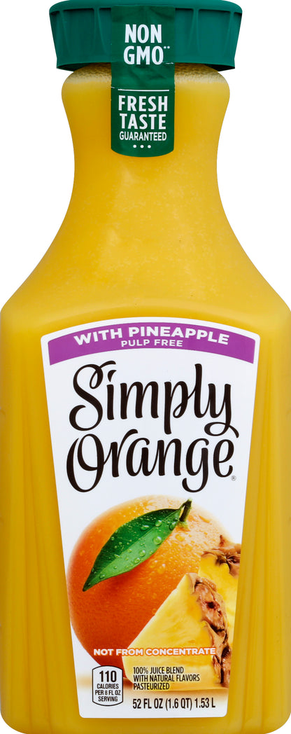 Simply Orange Orange Juice 52 oz
