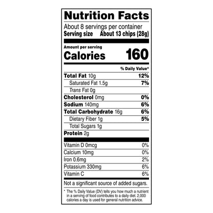 Lay's Wavy Hickory BBQ Flavored Potato Chips 7.5 oz
