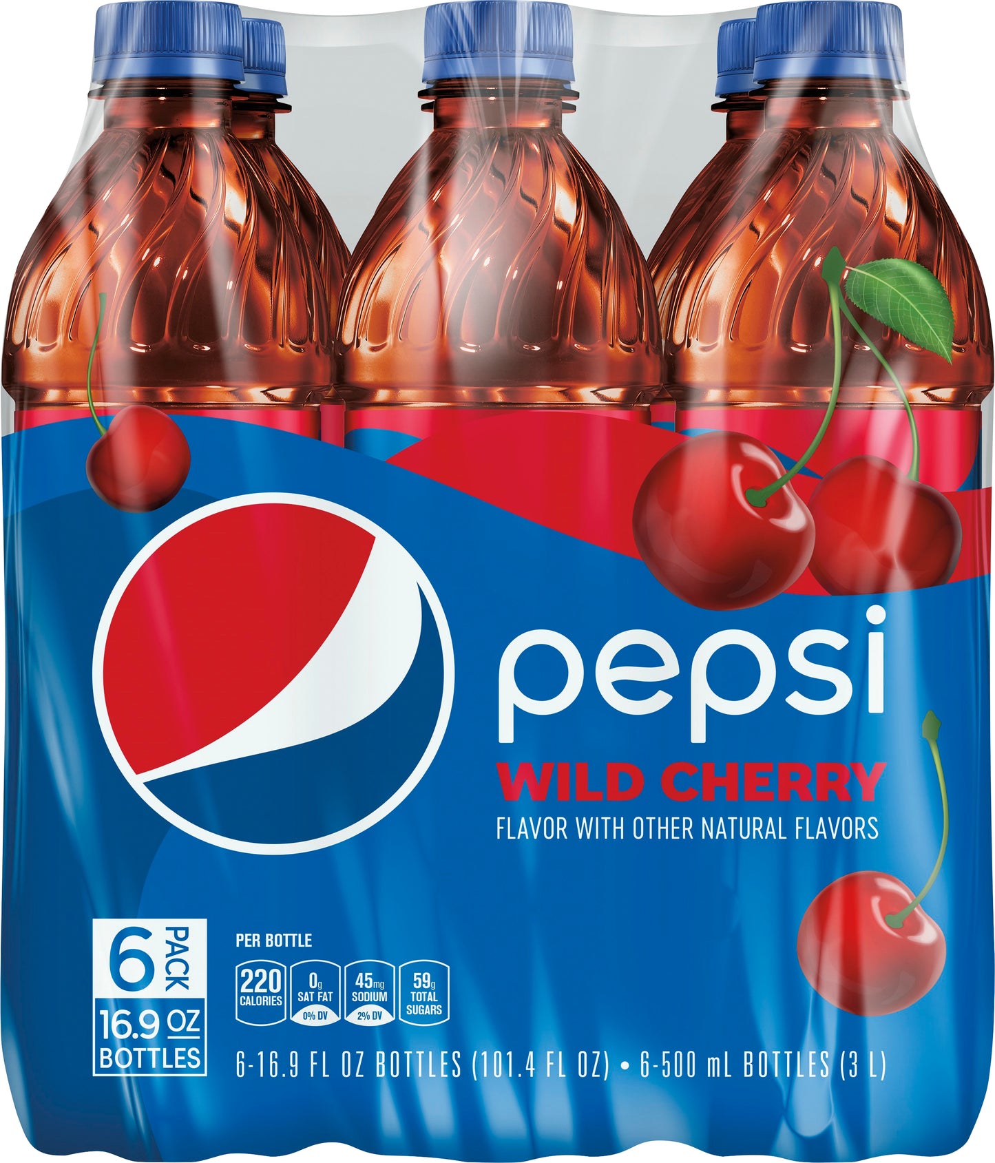 Pepsi 6 Pack Wild Cherry Cola 6 ea