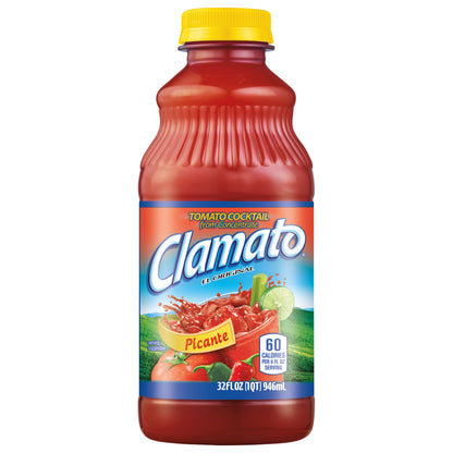 Clamato Picante Tomato Cocktail 32 fl oz Bottle