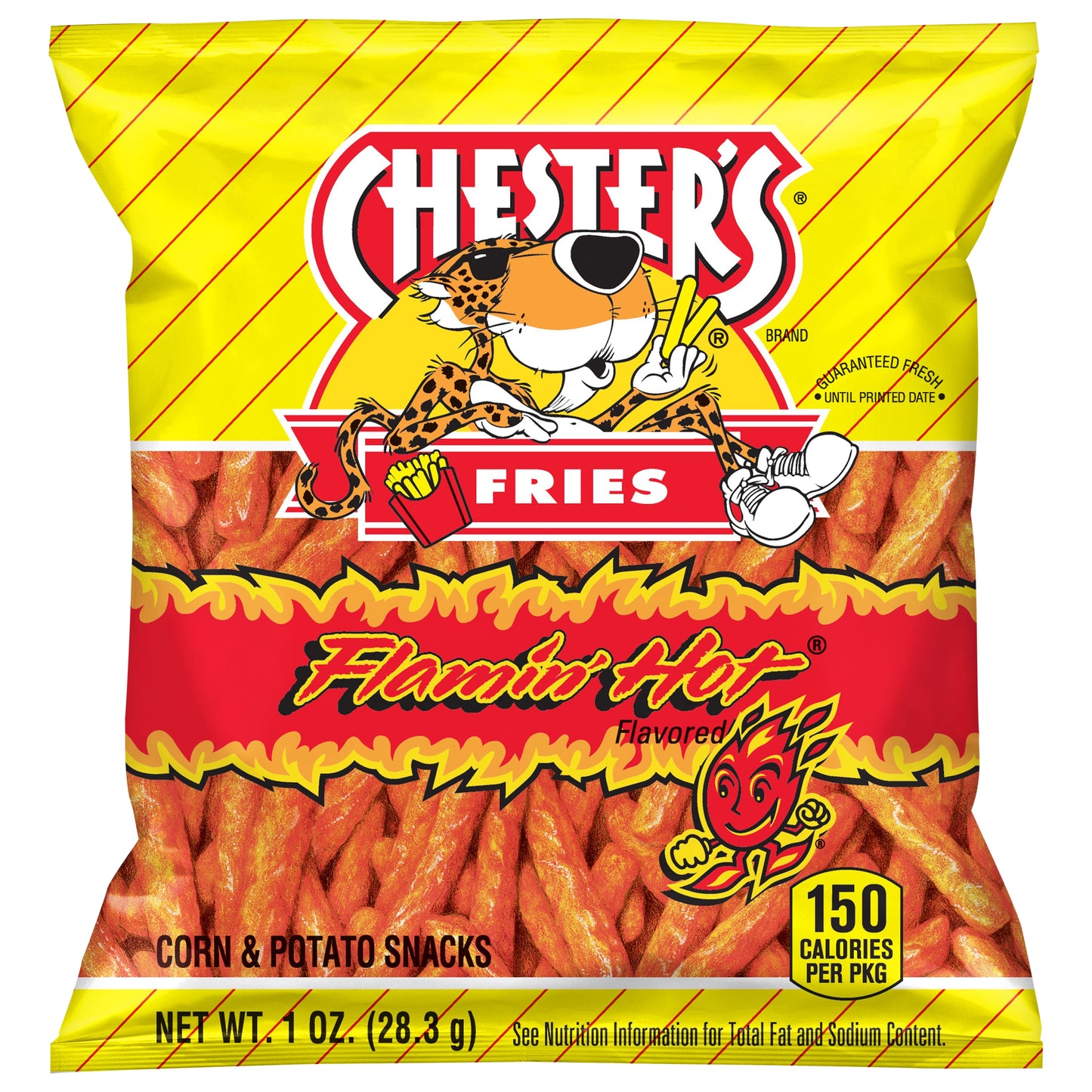 Chester's Flamin' Hot Flavored Fries 1 oz Bag
