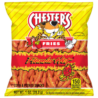 Chester's Flamin' Hot Flavored Fries 1 oz Bag