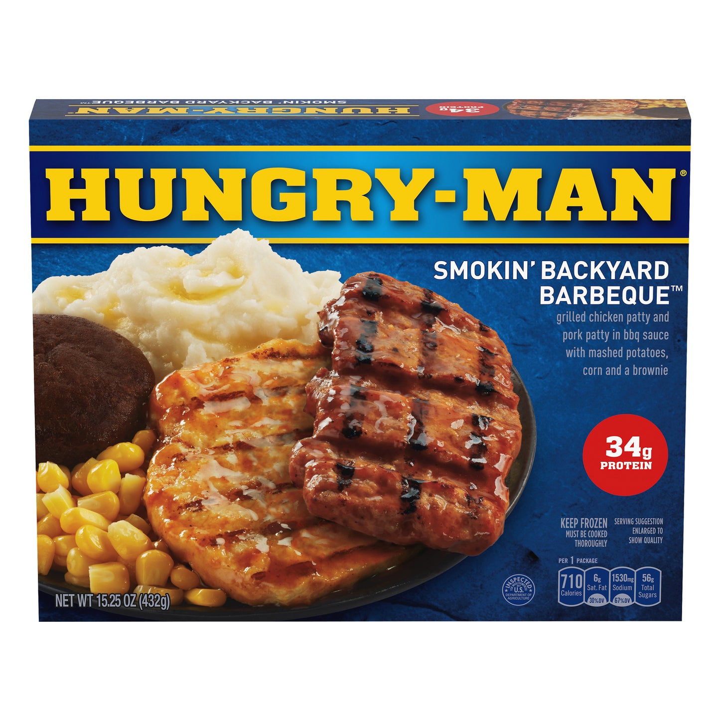Hungry-Man Smokin' Backyard Barbeque 15.25 oz