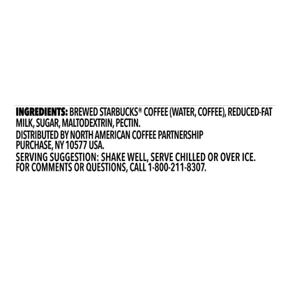 Starbucks Chilled Coffee Drink 13.7 oz
