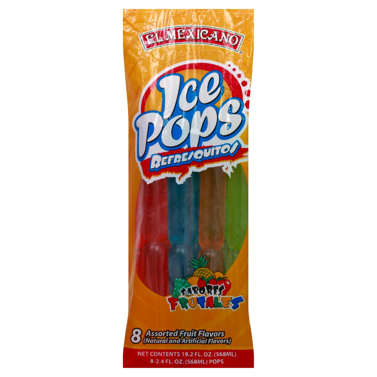 El Mexicano Ice Pops 8 ea
